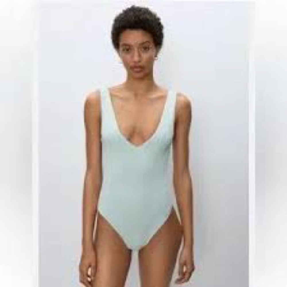 Aritzia Babaton Contour V-Neck Bodysuit